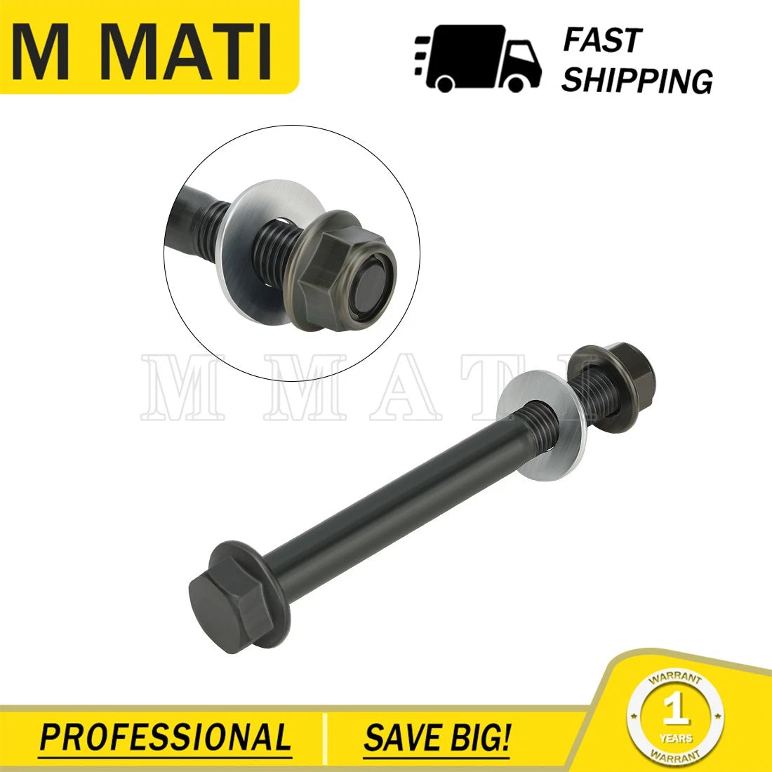 A-Arm Bushing Bolt Kit for Polaris RZR 800 S (2011–2014)