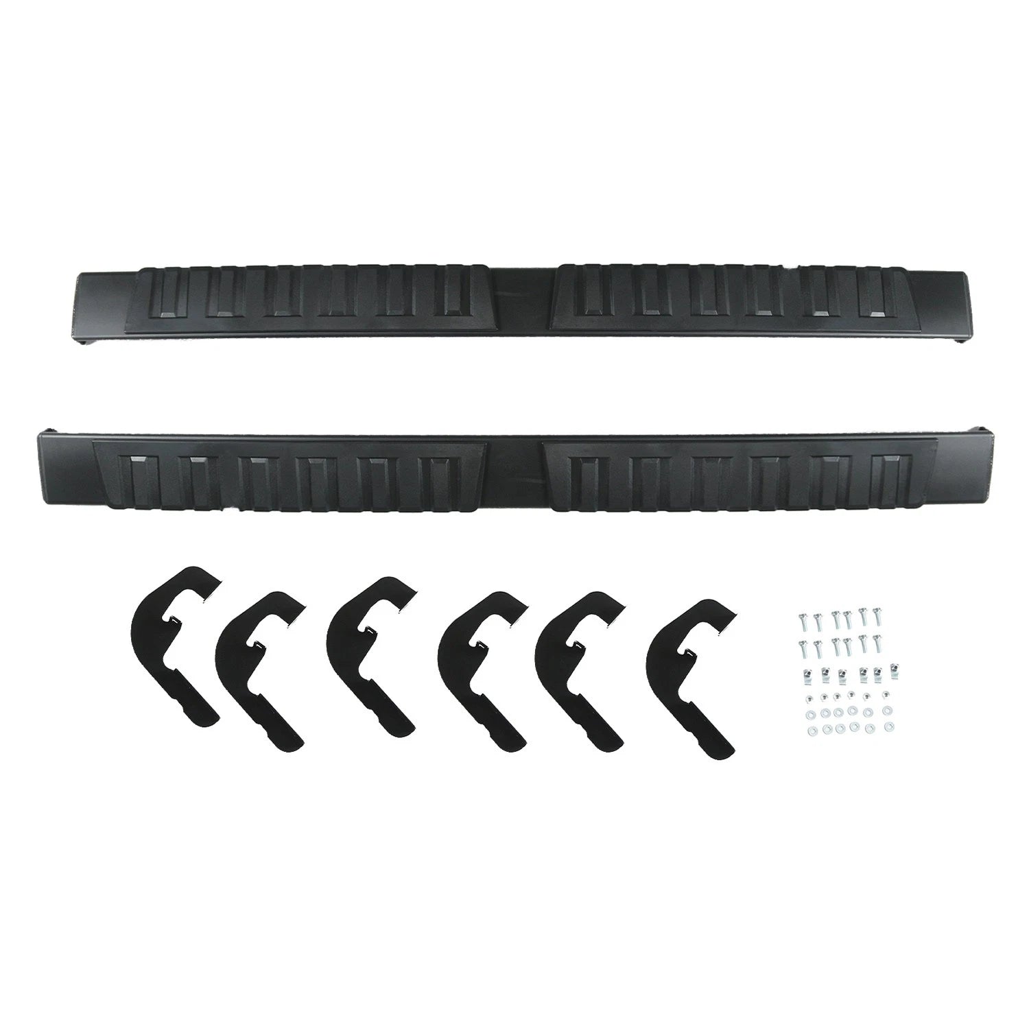 Running Boards for Chevy Silverado 1500 2007–2018 Double Cab 6" Nerf Bar