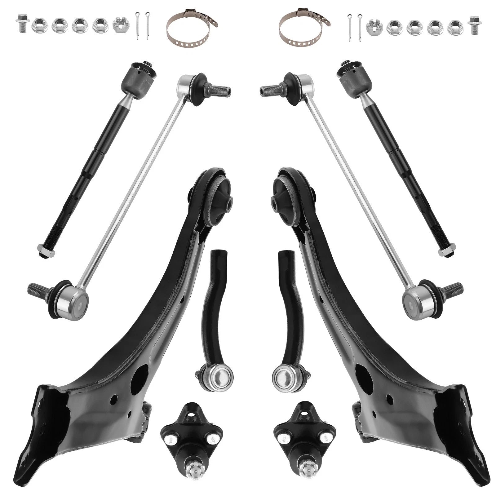 Inner Outer Tie Rod Control Arms for Toyota Corolla (2003–2008)