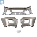 Chrome Front Bumper for GMC Sierra 2500HD (2015-2019) with Sensor Hole