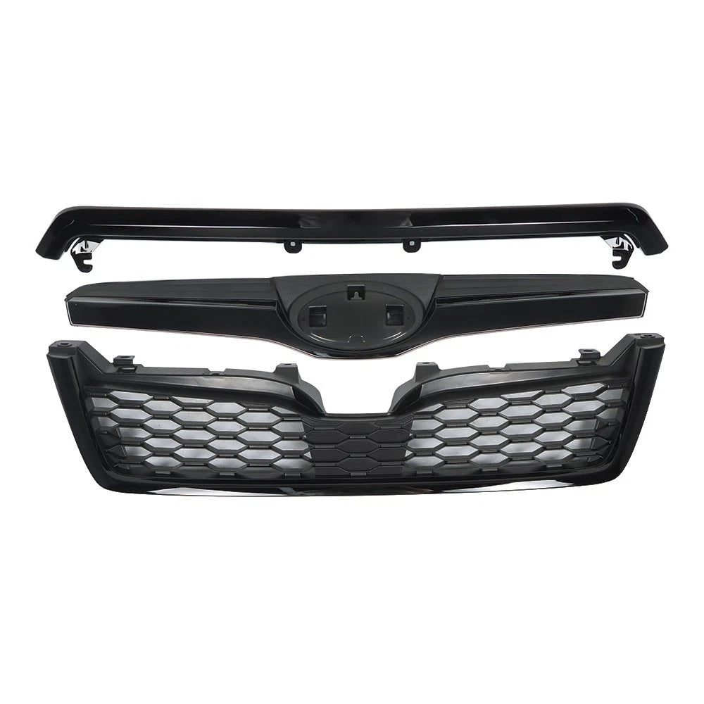 Gloss Black Honeycomb Upper Grille for Subaru Forester (2014–2018)