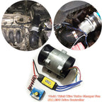 Electric Turbo Charger Boost Air Intake Fan for Car (12V)