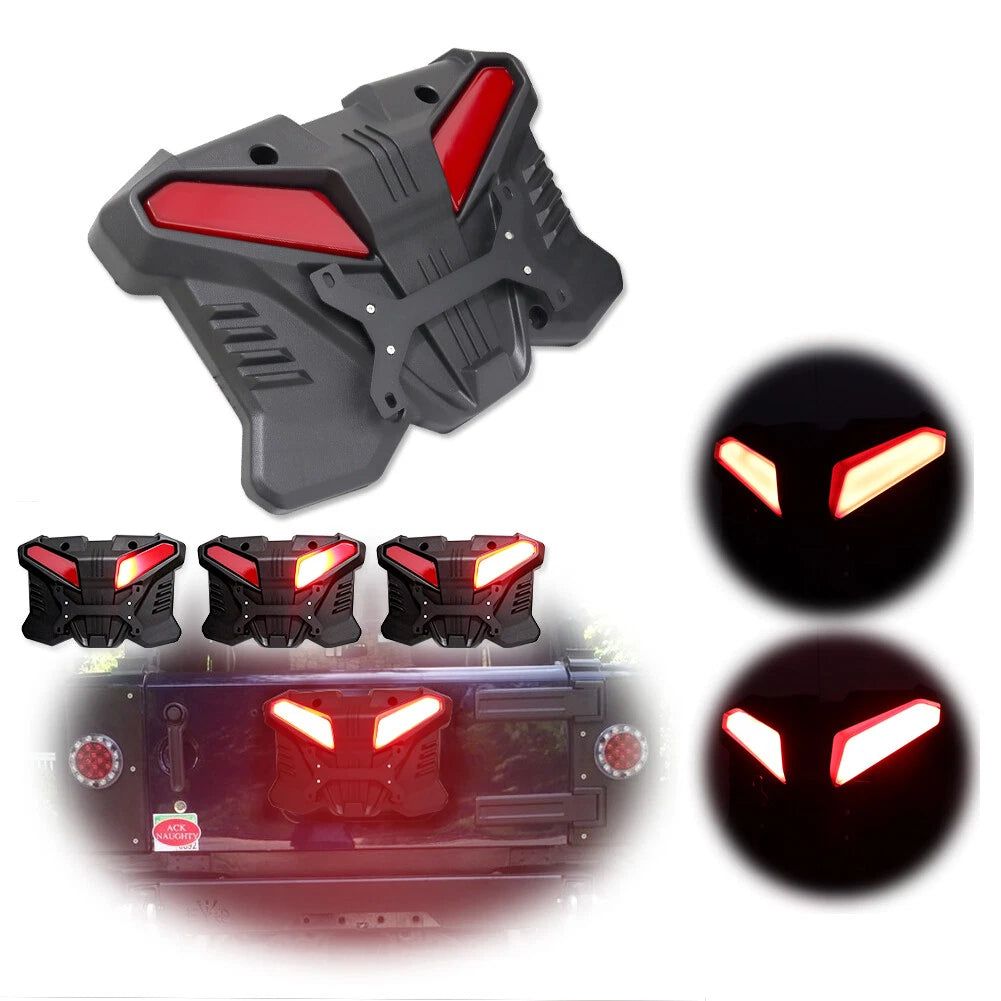 Tailgate LED Sequential Signal Brake Fog Light Kit for Wrangler (2018–2025)