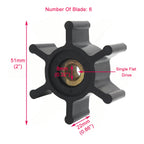 Replacement Impeller for Milwaukee M18 Transfer Pumps (Replaces 49-16-2771)