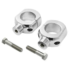 Chrome 2" Handlebar Bar Risers for Harley Sportster XL 1200 XL883 Softail (2004-2023)
