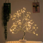 USB LED Fairy Tree Light Copper Wire Decoration Lamp for Home Party