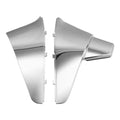 Chrome/Black Battery Side Covers for Honda Shadow VLX 600, Steed 400 (1988–1998)