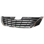 Replacement Black Chrome/Painted Front Grille For 2011-2014 Toyota Sienna