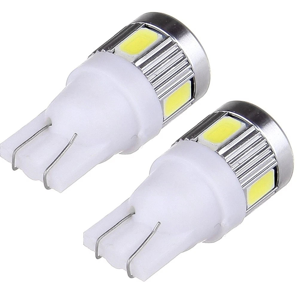 5Pcs Amber Roof Cab Marker Lights with Xenon White LEDs for Chevy GMC