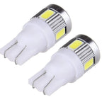 5Pcs Amber Roof Cab Marker Lights with Xenon White LEDs for Chevy GMC