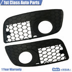 Pair of Honeycomb Fog Light Cover Grilles for VW Jetta GLI GTI Mk5 (2006–2009)