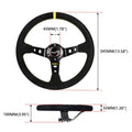 14in Steering Wheel + Quick Release + Hub Adapter for Honda Civic CRX (1986–1991)