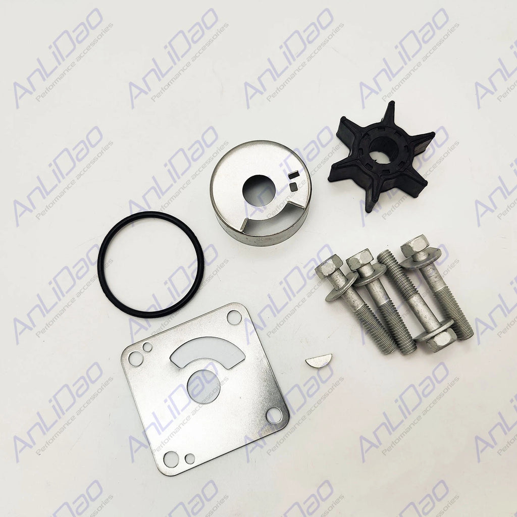 Water Pump Impeller Repair Kit for Yamaha Outboard 20 25HP (6L2-W0078-00)