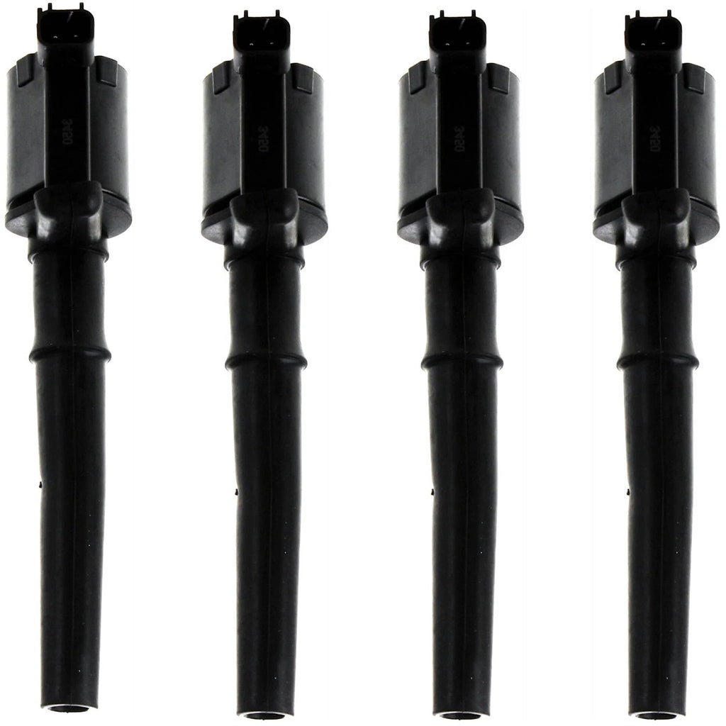 Set of 4 Ignition Coils for Ford Mustang GT, Lincoln Aviator, Navigator