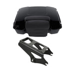 Chopped Trunk Backrest + Luggage Rack for Harley Touring Street Glide (2009–2013)