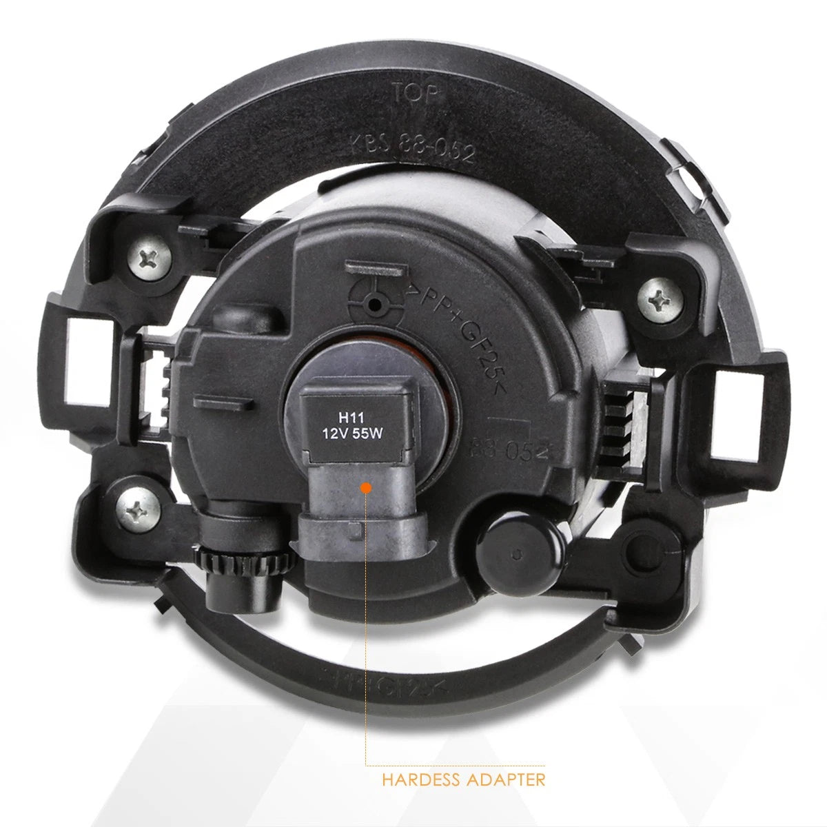 Headlight Set for Toyota Tacoma (2005–2011) Smoked Housing Clear Corner