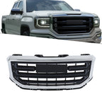Front Center Mesh Grille for GMC Sierra 1500 (2016-2018)