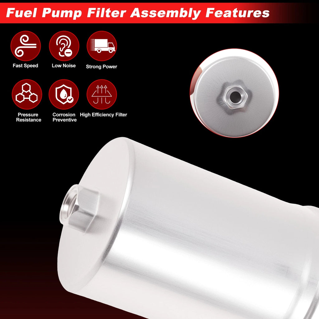 Chassis Pipeline Fuel Filter Assembly for Mercedes-Benz 300E (1986–1993) WK8303