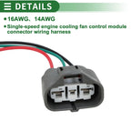 Blower Resistor Wiring Harness Connector for Nissan GT-R (2009–2014)
