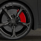 Classic Red MGP Caliper Covers Set of 4 for 1997-2004 Ford Mustang