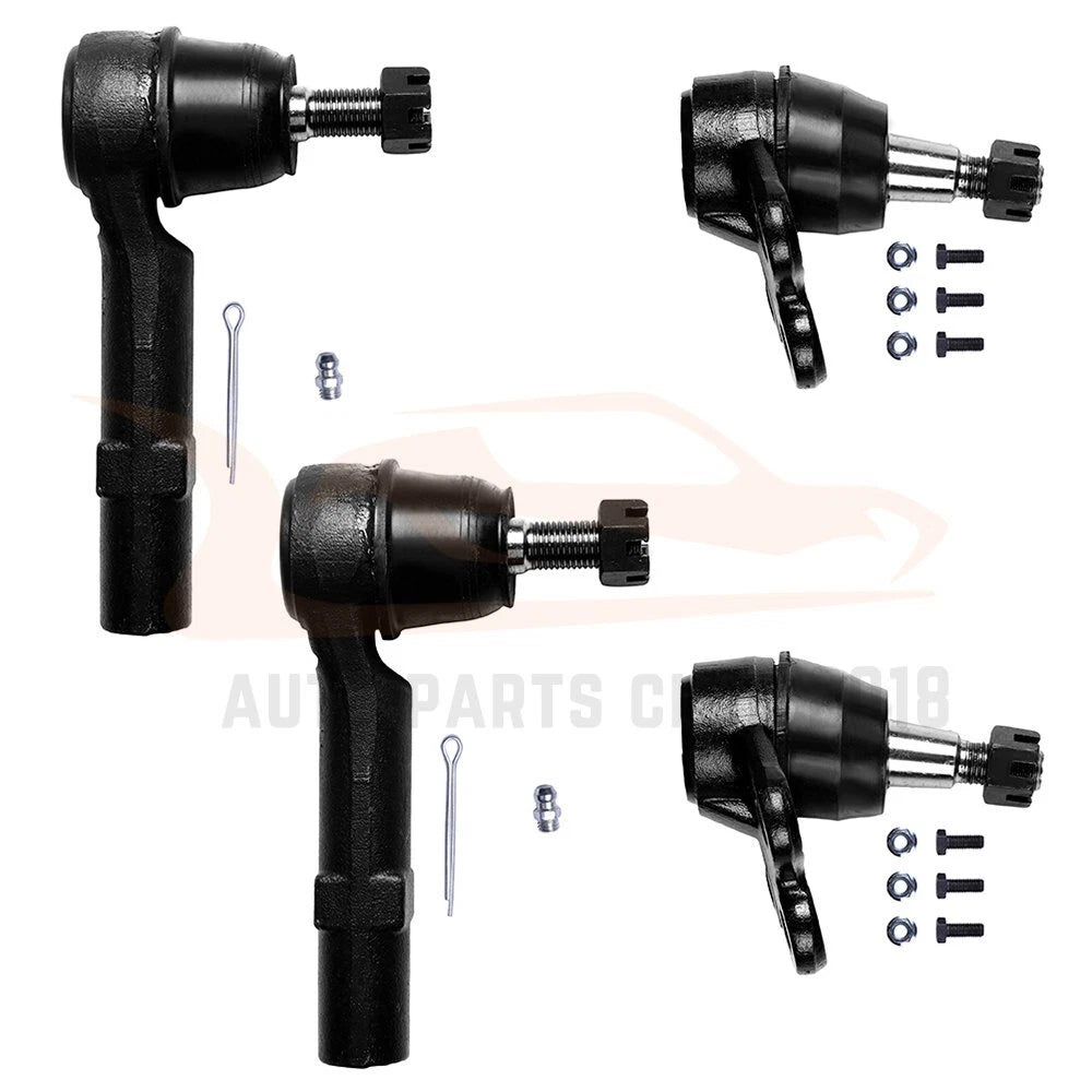 Front Lower Ball Joints & Outer Tie Rod End for Chevrolet Traverse (2009–2017)