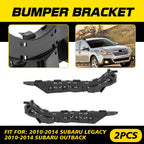 Front Bumper Support Bracket Pair for Subaru Legacy Outback (2010–2014)