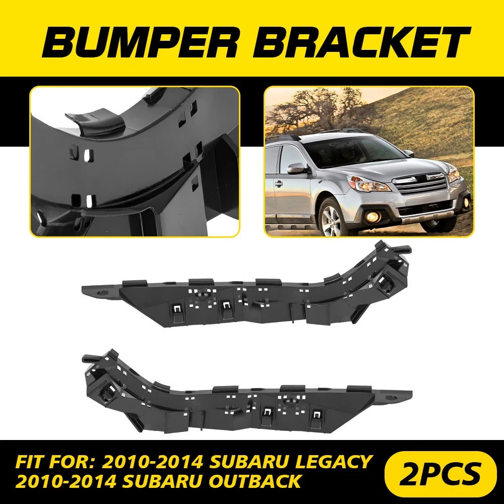 Front Bumper Support Bracket Pair for Subaru Legacy Outback (2010–2014)