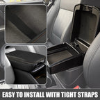Center Console Armrest Cover for Toyota RAV4 (2019–2022) Black Brown