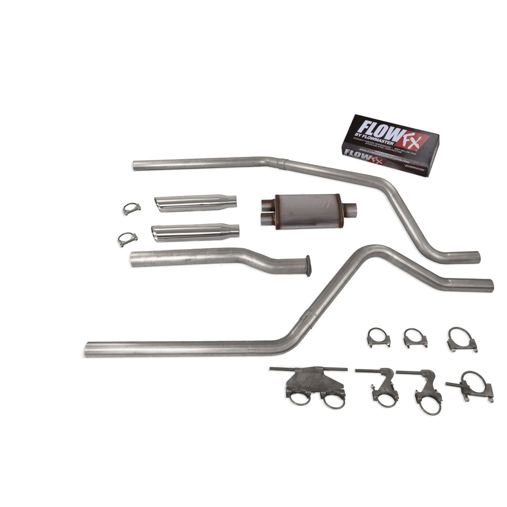 2.5" Dual Exhaust for Dodge Ram 1500 (2019–2025) Flowmaster Flow FX RLD Clp T