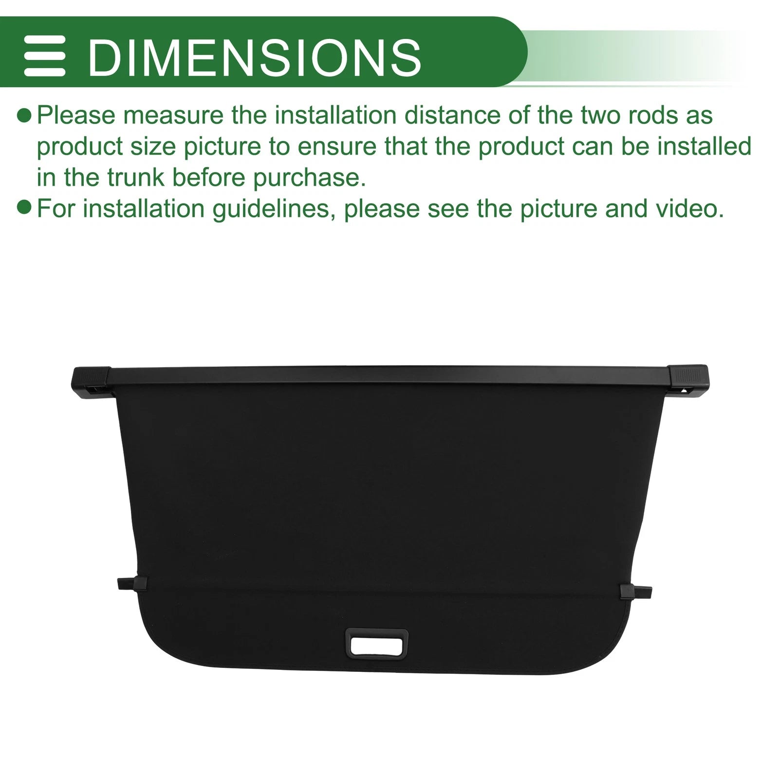 Retractable Cargo Cover for Audi A4 Avant B9 (2019) - Canvas