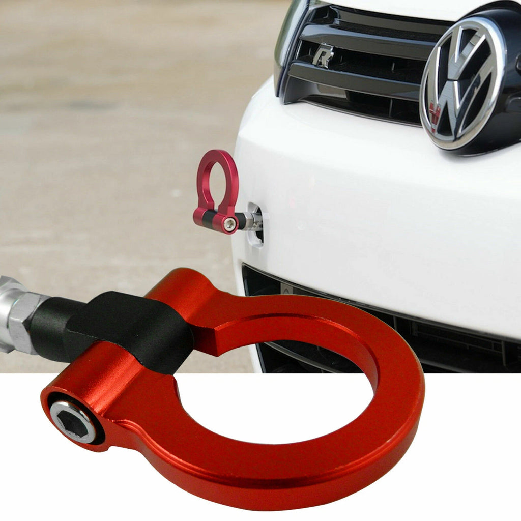 Sporty Red Track Racing Tow Hook for VW MK7 Golf GTi (2013–2019)
