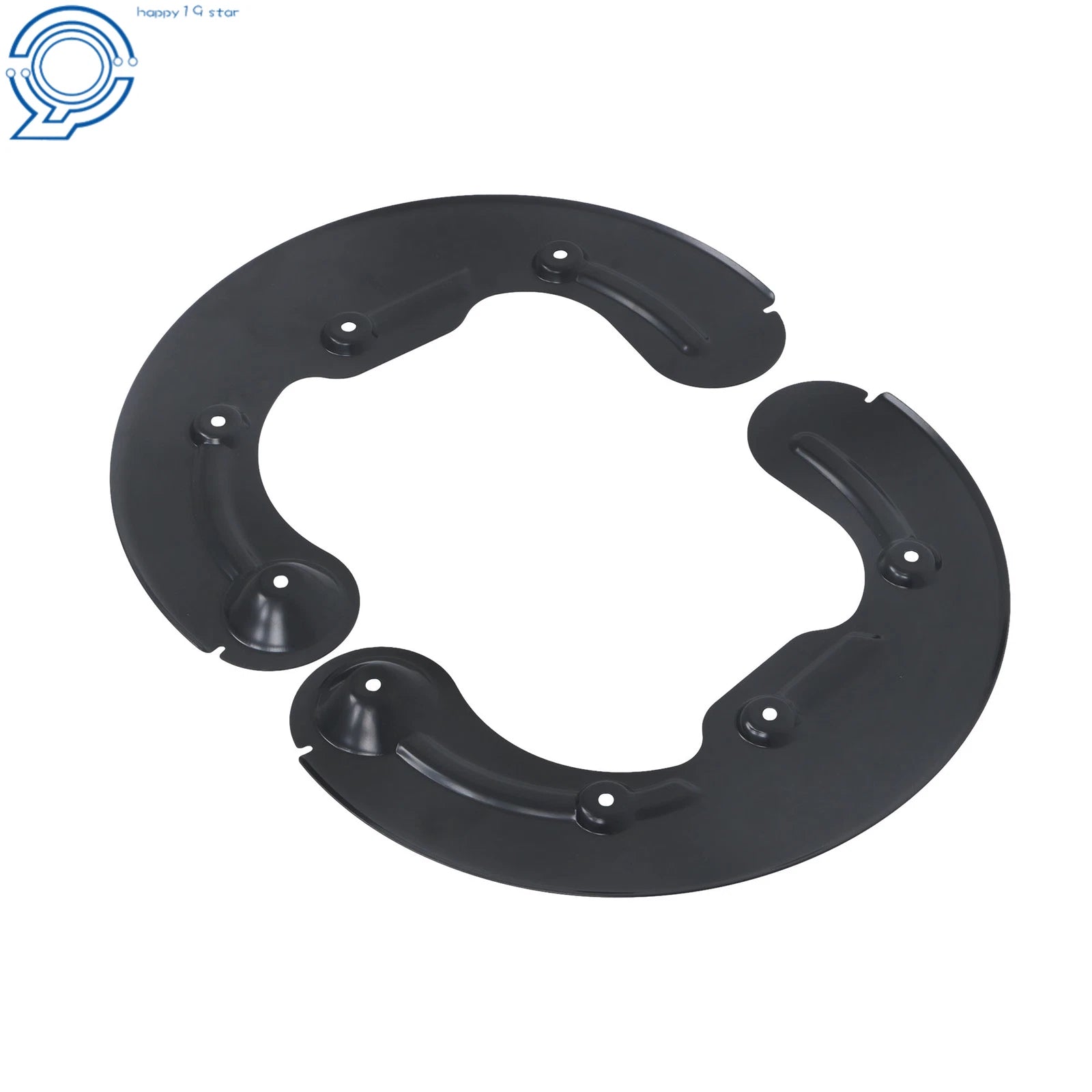 Set of 2 Front Brake Backing Plates for Ford F-150 (2004–2008)