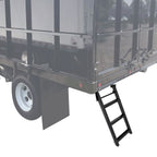 3-Rung Retractable Truck Step Ladder for Trailer Truck RV (400 LBS)