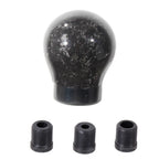 Carbon Fiber Black Ball Manual Gear Shift Knob Universal