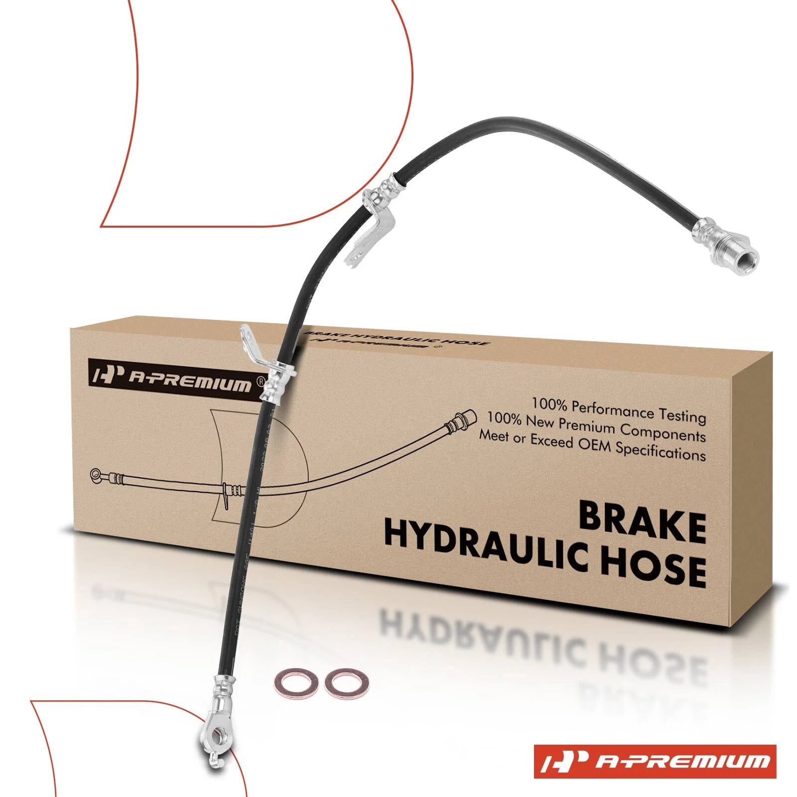 Front Right Brake Hydraulic Hose for Toyota RAV4 (2006–2018)