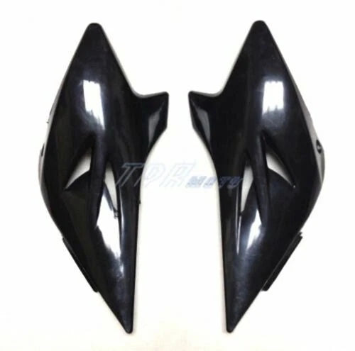 Set of 2 Black Fender Fairing Plastics for Yamaha TTR50 (2006–2023)