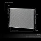 OE Style Aluminum Core Radiator for Crown Victoria/Grand Marquis (2003–2005) DPI 2610