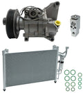 AC Compressor Kit With Condenser for Mazda 2 1.5L (2012–2014)