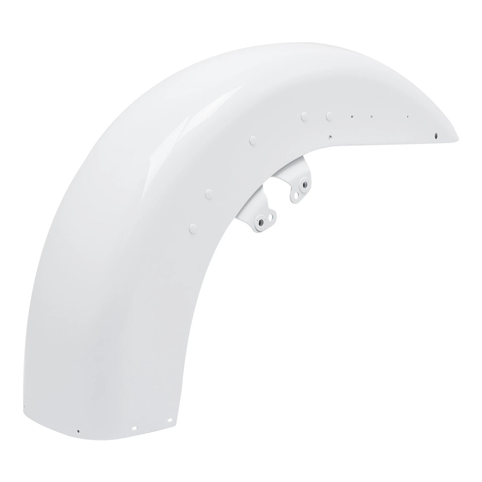 Front Fender for Harley Touring Electra Glide (2014–2025) Stone Washed White Pearl