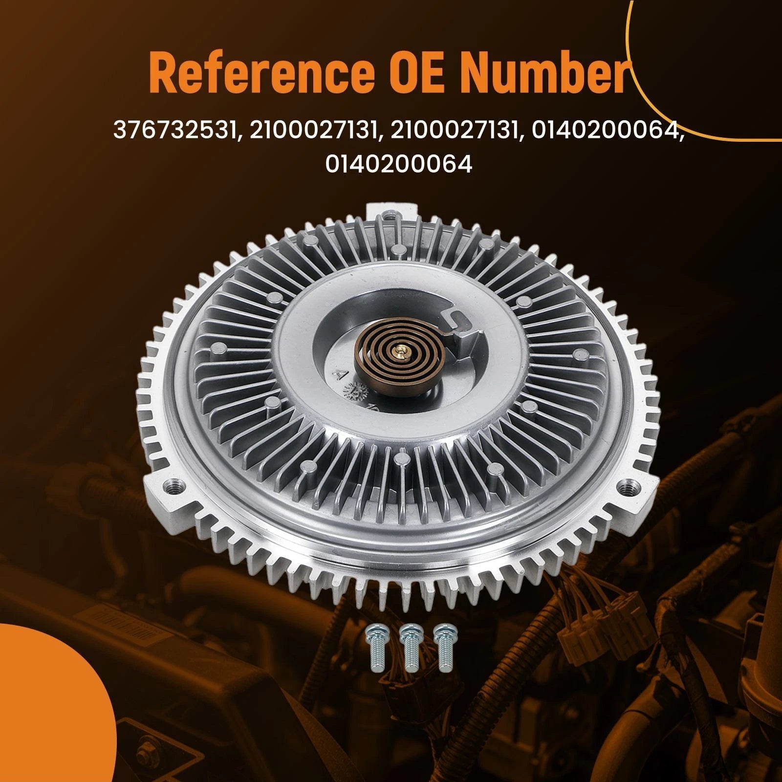 Engine Cooling Fan Clutch for Mercedes-Benz E430/ML500/SL500 (1998–2006) 113 200 00 22