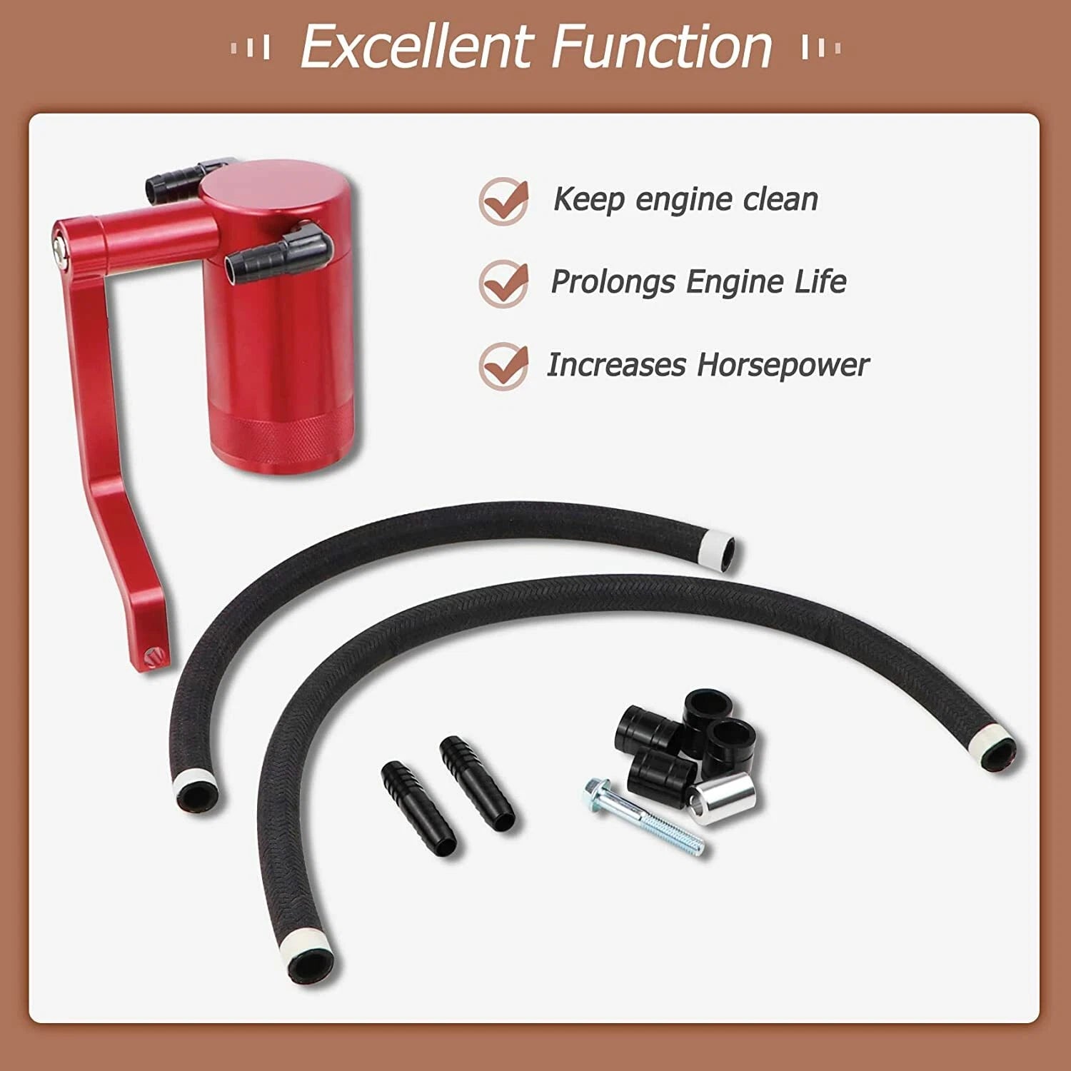 Z-Bracket Technology Oil Catch Can for Dodge Scat Pack & Shaker (2011–2021)