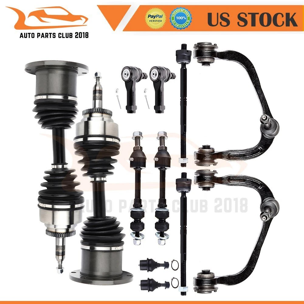 Set of 12 Front Upper Control Arms for Ford F-150 (2005–2008)