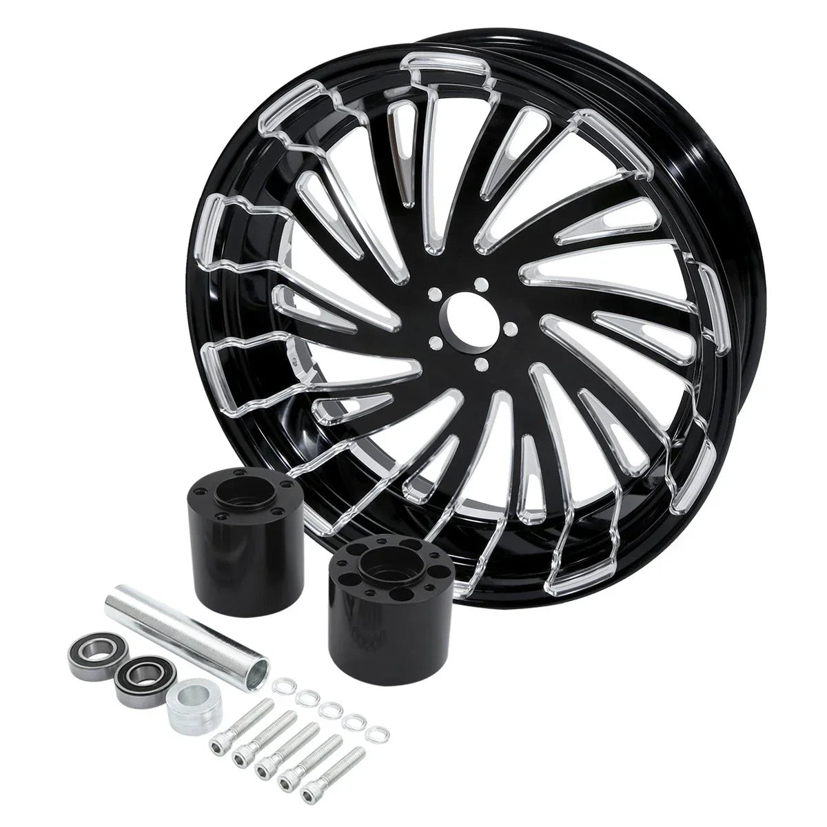 18" x5.5" Rear Wheel Rim Hub for Harley Touring Electra Road Glide (1997 - 2008)