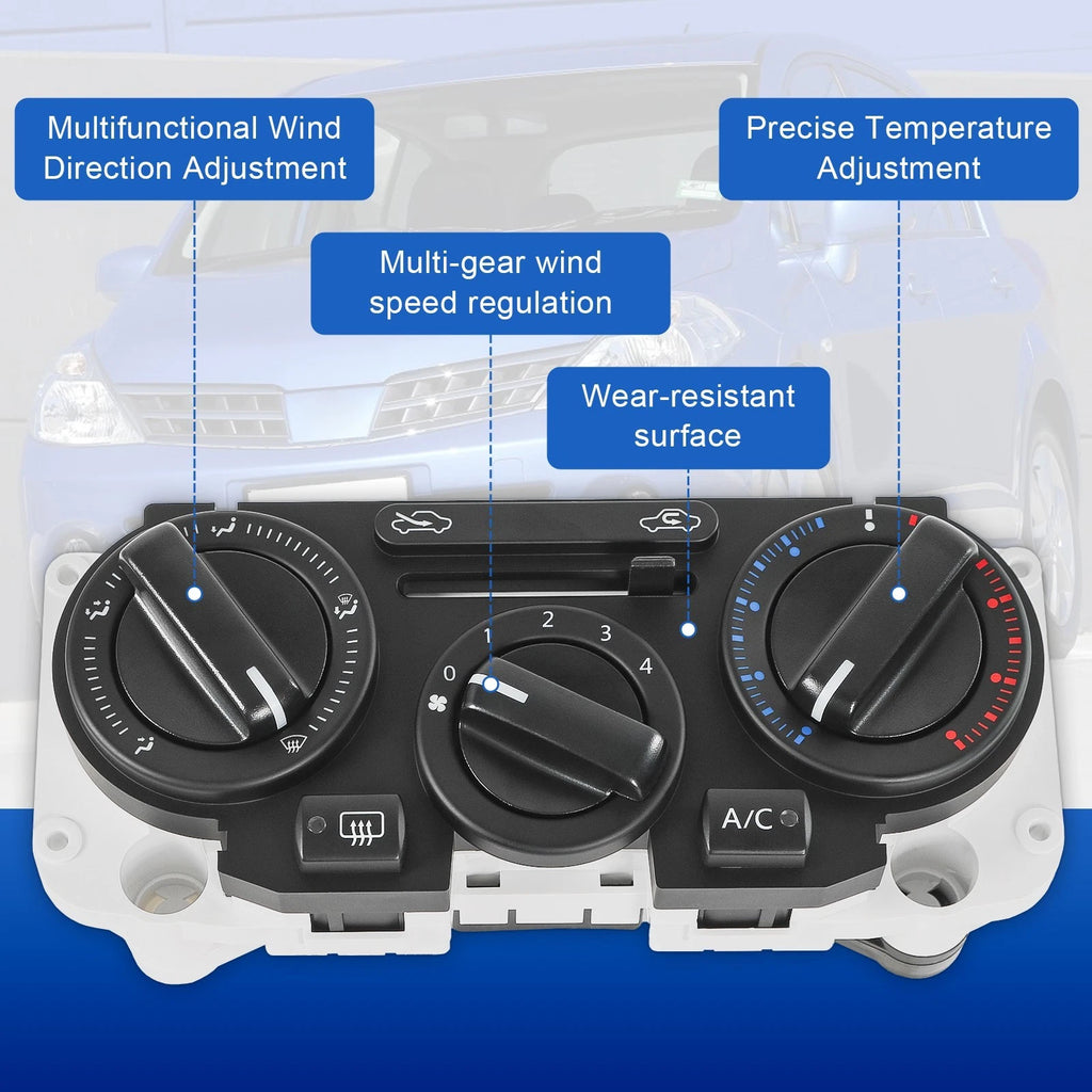 A/C Control Panel Switch for Nissan Versa Tiida (2004-2011)