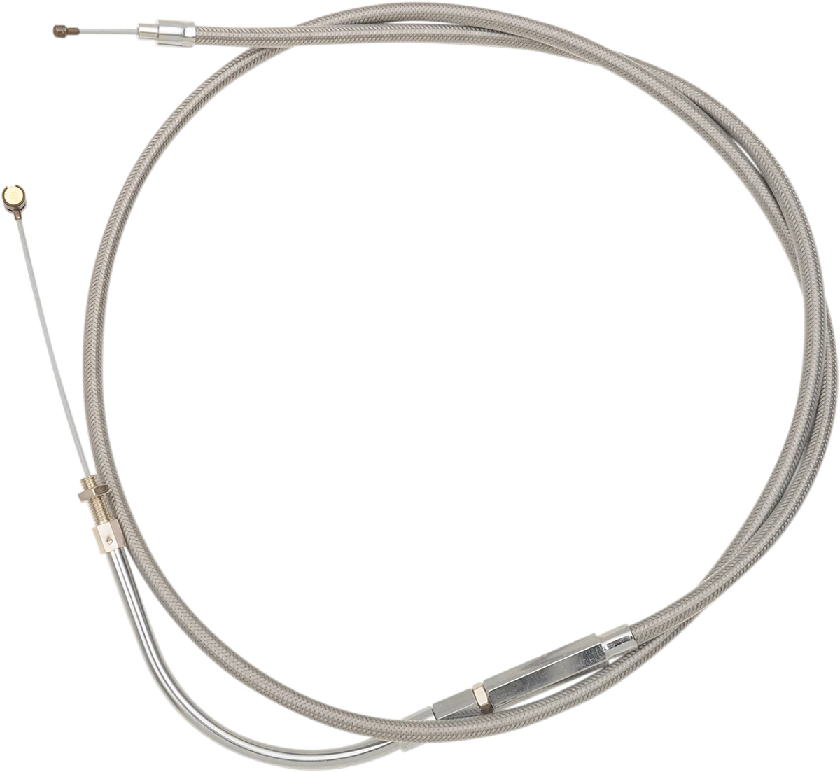 Barnett Stainless Steel Clutch Cable for Victory Hammer/Kingpin/Vegas (2003–2007)