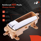 Interior Door Handle for Nissan Sentra (2007-2012) Beige Chrome