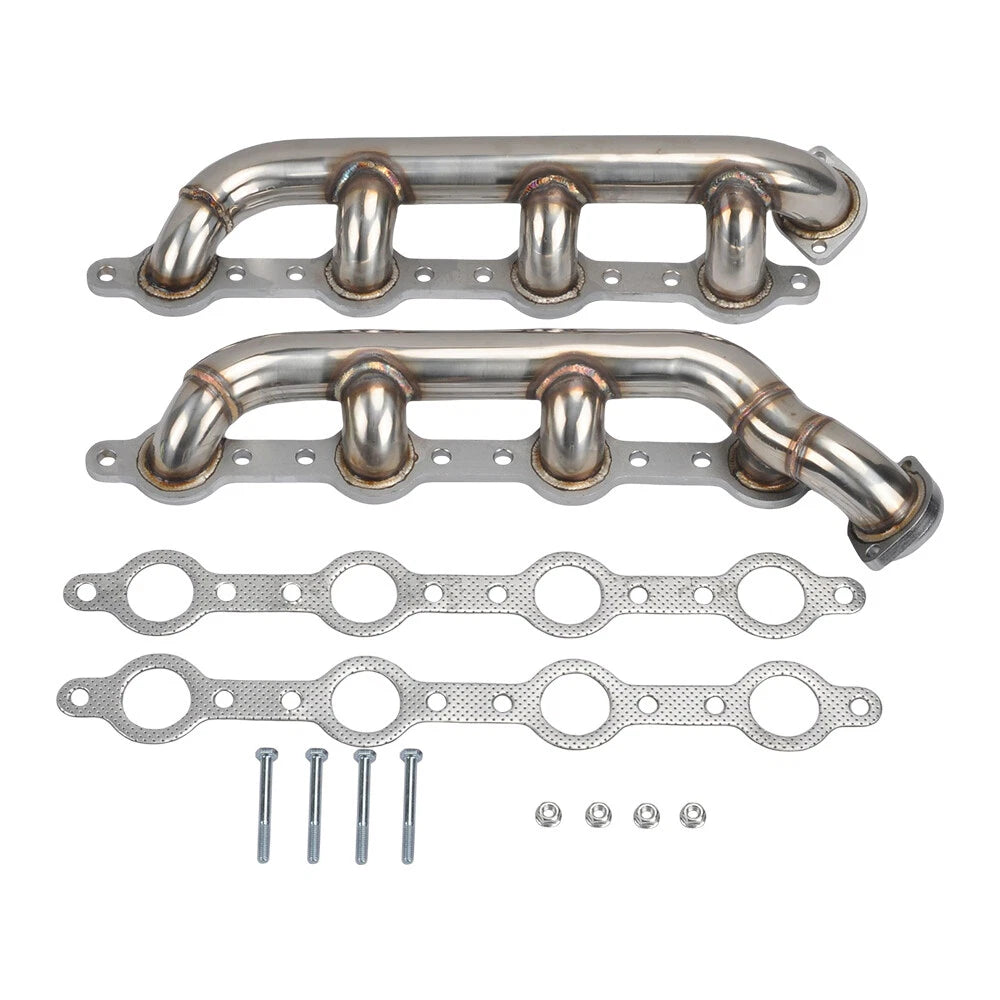 Stainless Exhaust Manifold Header for Ford Powerstroke F250 F350 F450 (1999–2003)