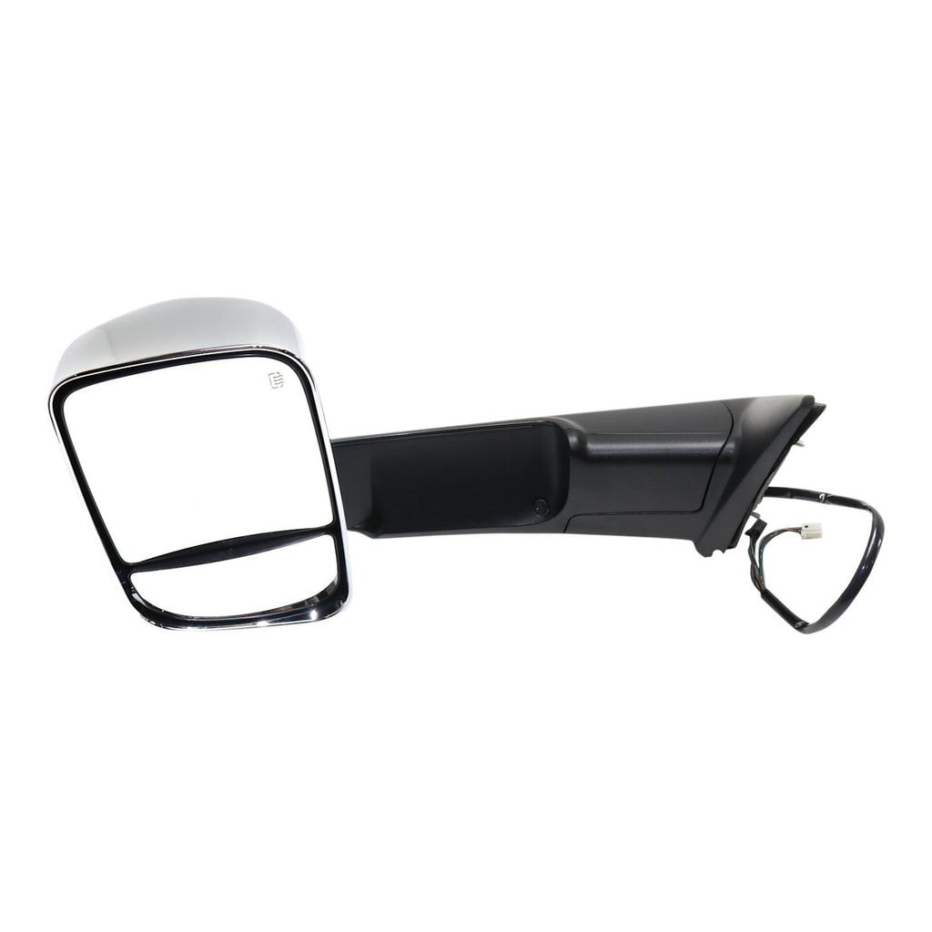 Tow Mirror for Ram 1500 (2012–2013) Driver Side Power Heated Puddle Light