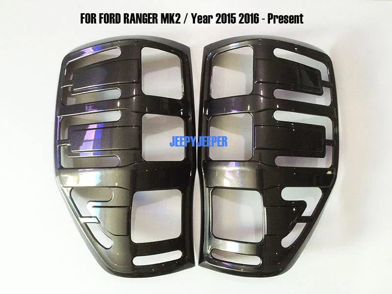 Tail Light Cover Trim for Ford Ranger MK2 PX2 2015-2019
