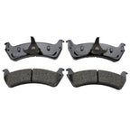 Set of 4 Akebono ProACT Rear Ceramic Brake Pads for Explorer Sport Ranger Mountaineer (1991–2010)